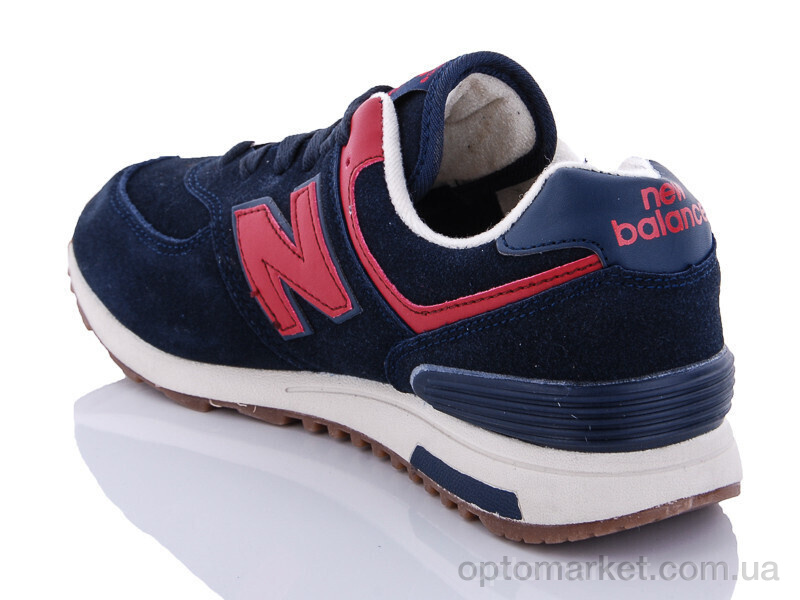 Купить Кросівки жіночі T736-5 N.w balance синій, фото 3