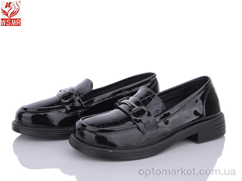 Купить Туфлі жіночі T78915-1 WSMR чорний, фото 1