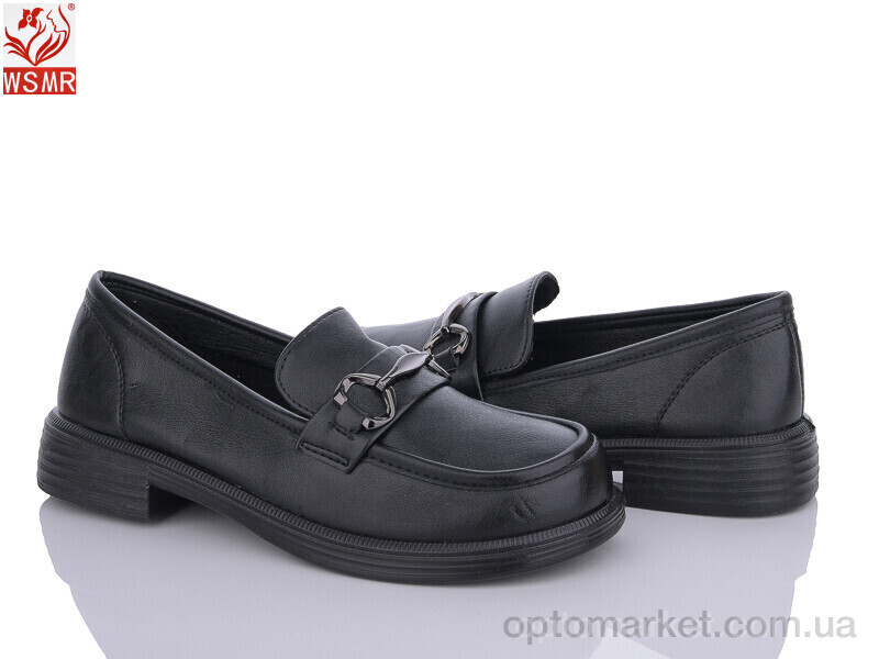 Купить Туфлі жіночі T78932-1 WSMR чорний, фото 1