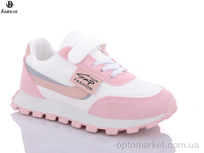Купить Кросівки дитячі T809-2 Башили рожевий, фото 1
