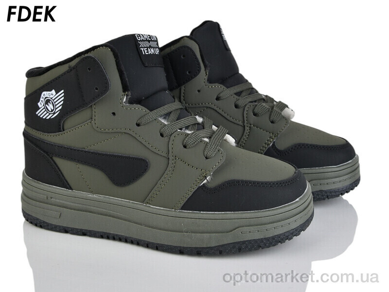 Купить Кросівки дитячі T9271-2 Fdek хакі, фото 1