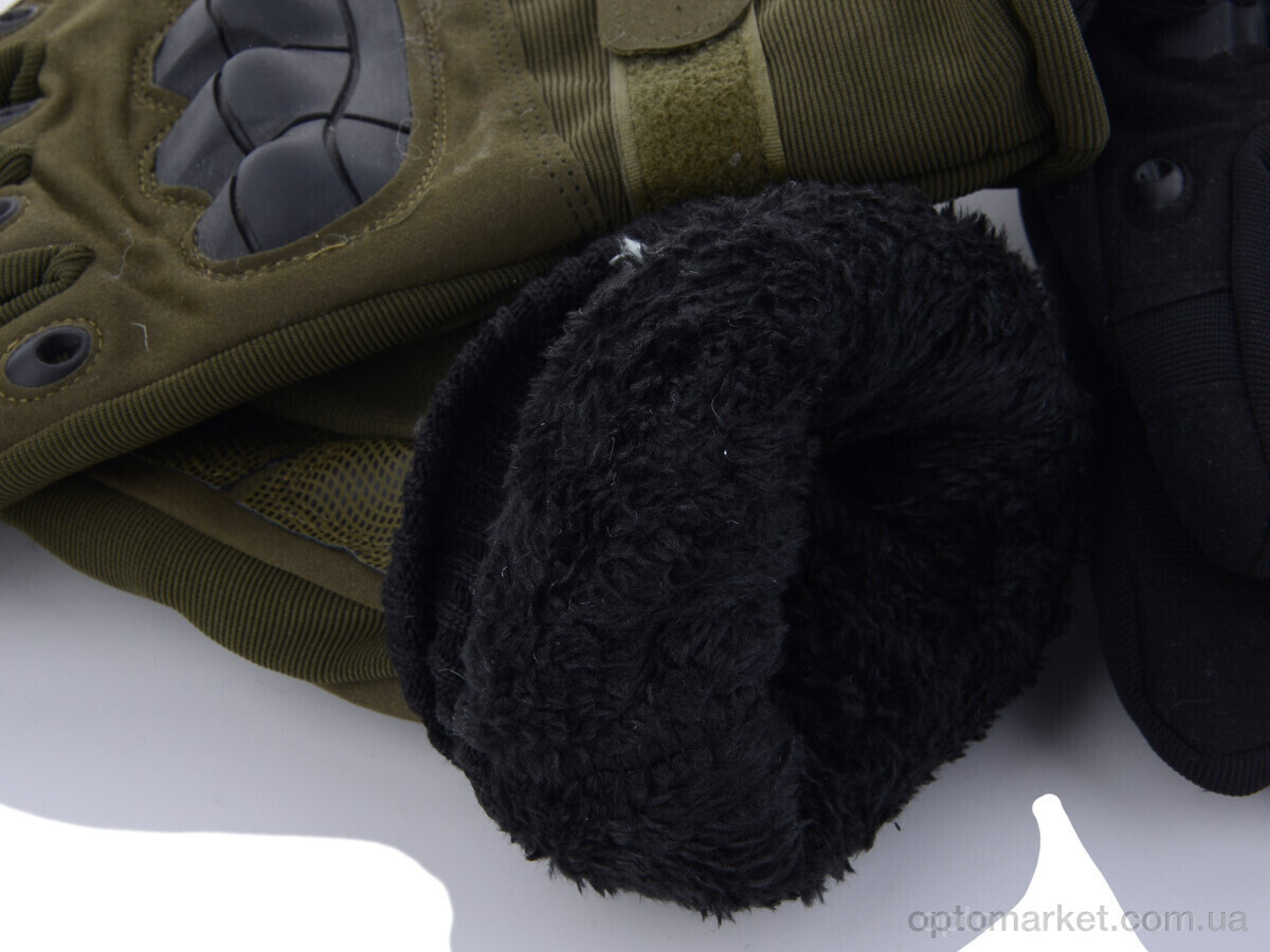 Купить Рукавички чоловічі Тактичні хутро mix RuBi мікс, фото 3