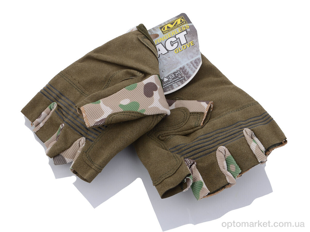 Купить Рукавички чоловічі Тактика без пальців mix Rubi мікс, фото 2