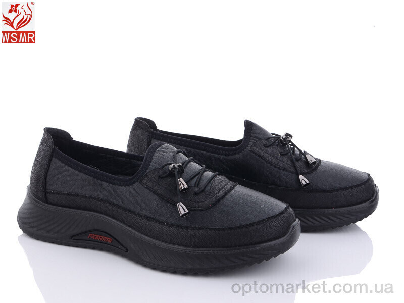 Купить Туфлі жіночі TC06-1 WSMR чорний, фото 1