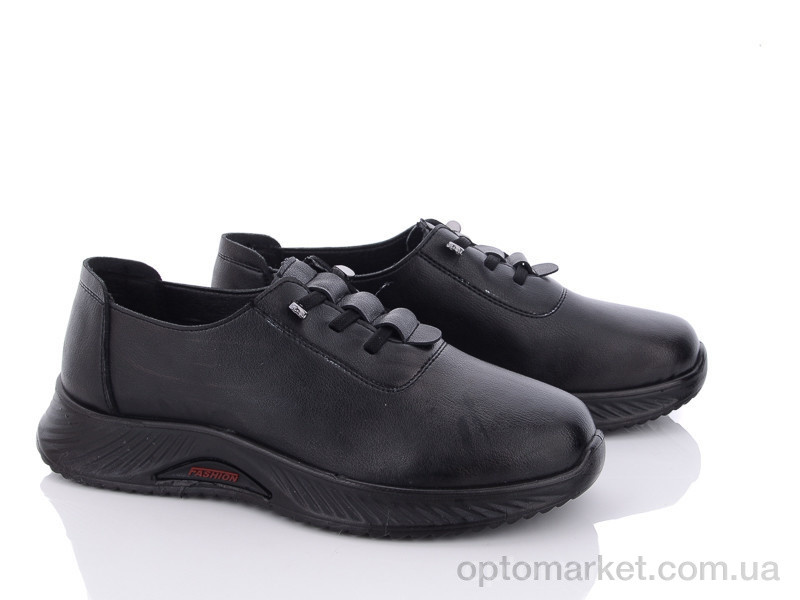Купить Туфлі жіночі TC21-1 WSMR чорний, фото 1