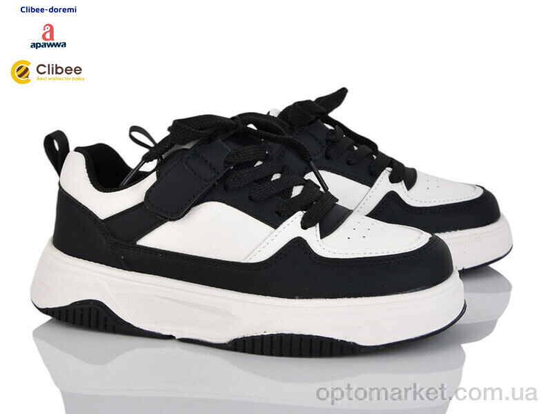 Купить Кросівки дитячі TC931P black Apawwa білий, фото 1