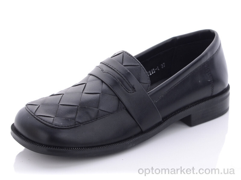 Купить Туфлі жіночі TD221-1 Teetspace чорний, фото 1