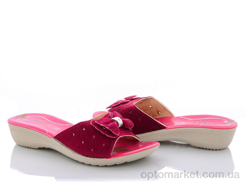 Купить Шльопанці дитячі ТДД бант малиновый Selena рожевий, фото 1