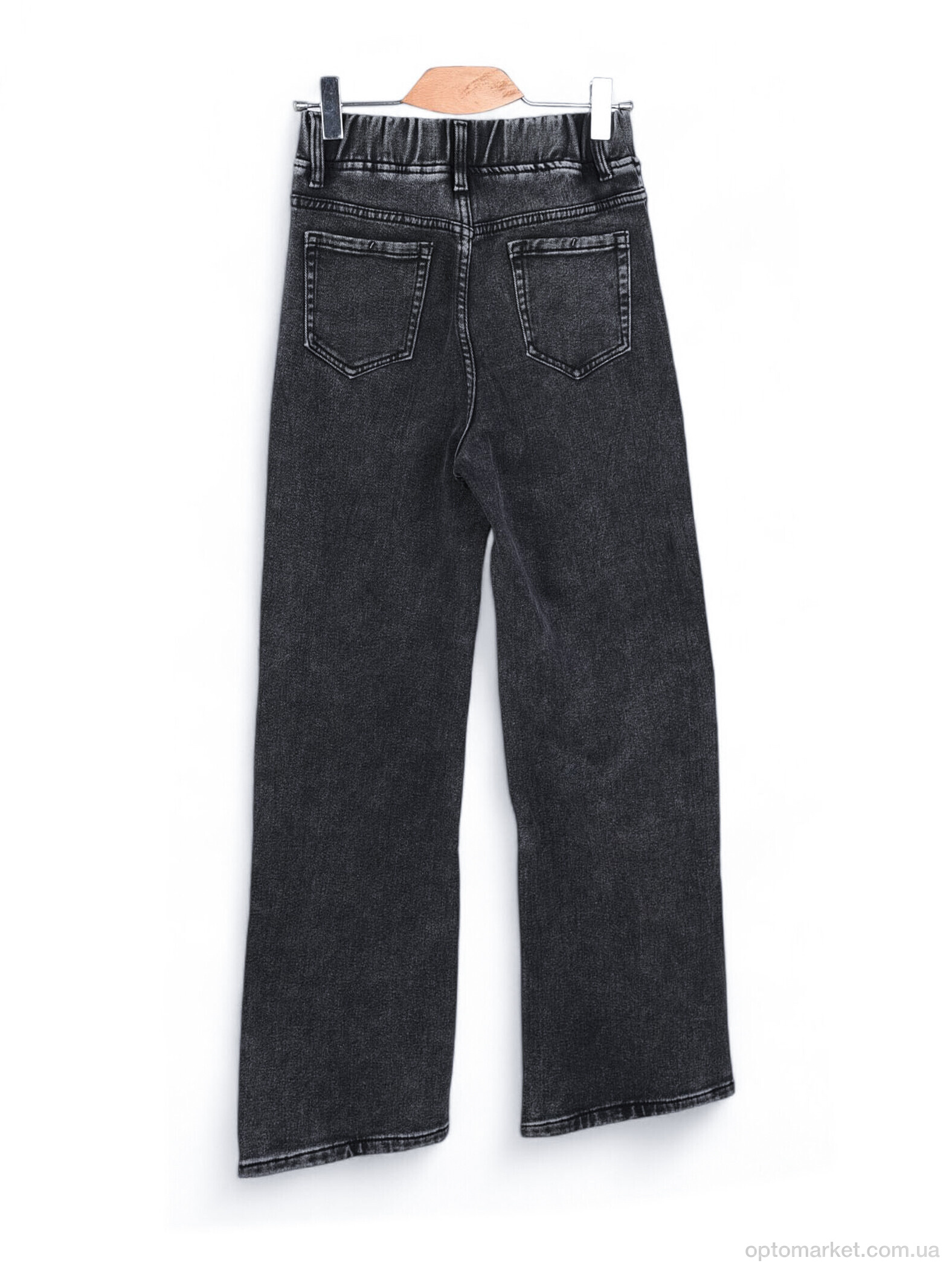 Купить Джинси жіночі TDF335 фліс Gogojns сірий, фото 2