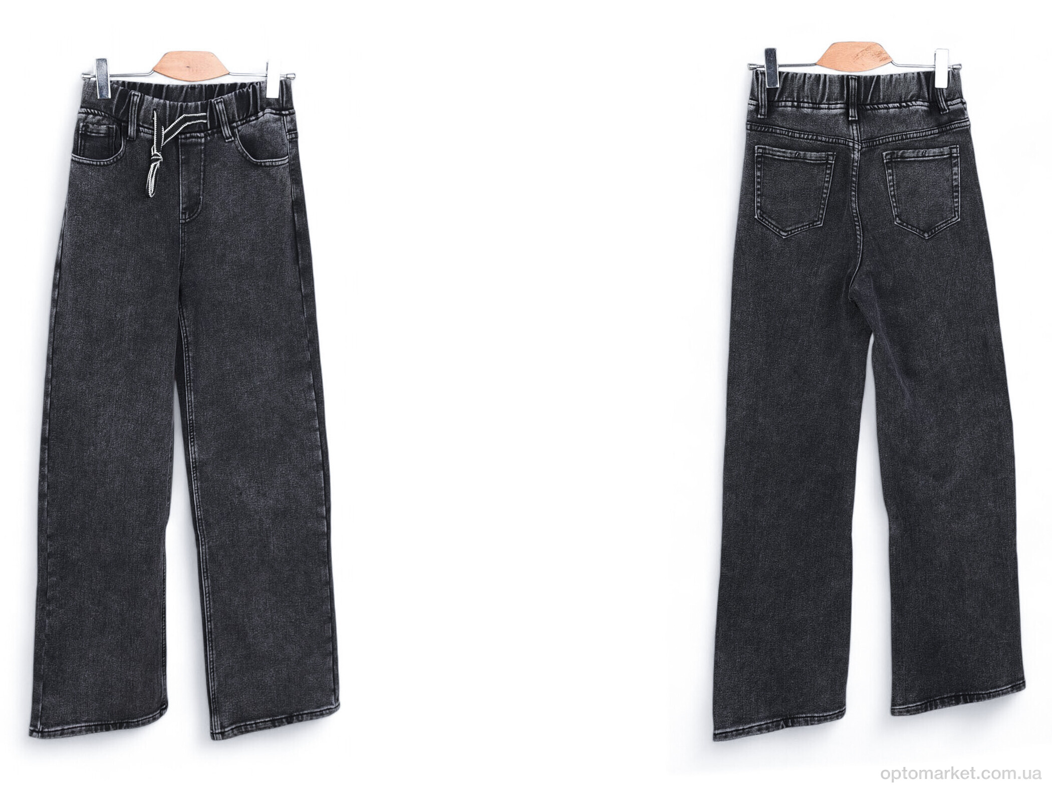 Купить Джинси жіночі TDF335 фліс Gogojns сірий, фото 3