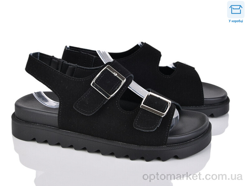 Купить Босоніжки жіночі TF02-1 L&M чорний, фото 1