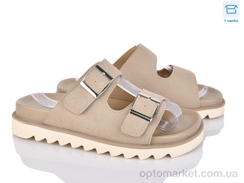 Купить Шльопанці жіночі TF05-2 L&M хакі, фото 1