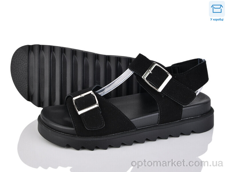 Купить Босоніжки жіночі TF10-1 L&M чорний, фото 1