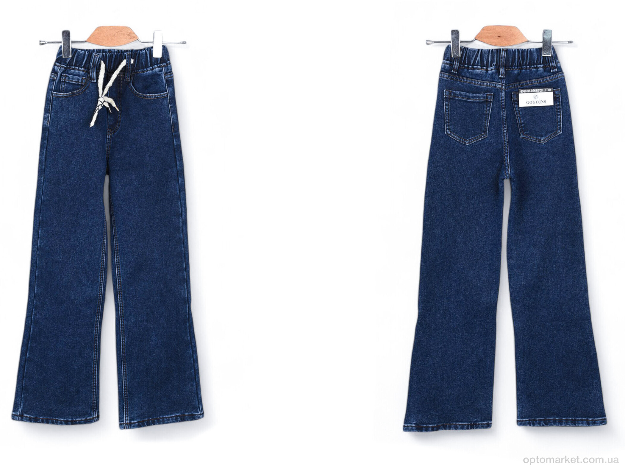 Купить Джинси дитячі TF232 фліс Gogojns синій, фото 3