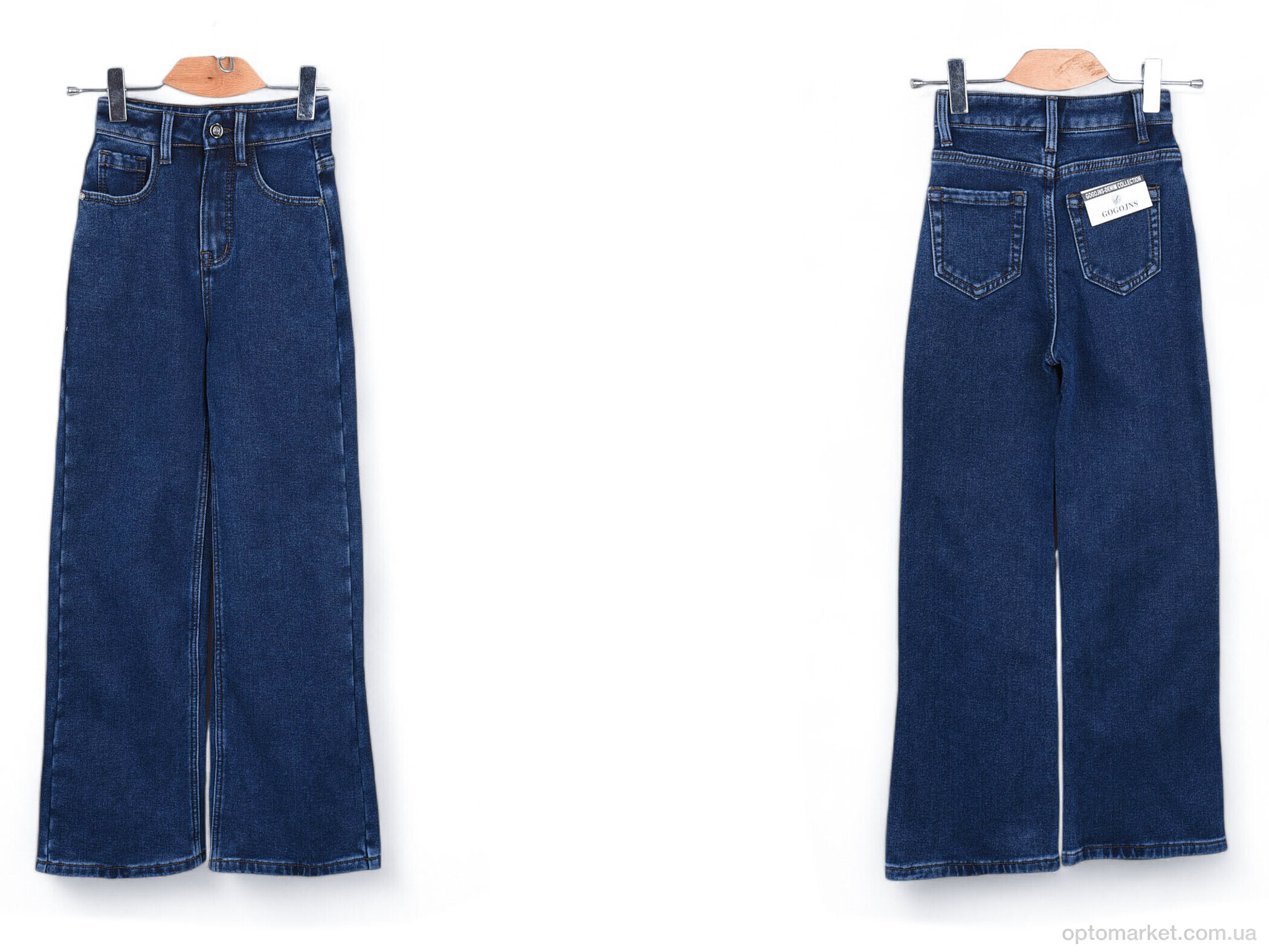 Купить Джинси дитячі TF236 фліс Gogojns синій, фото 3