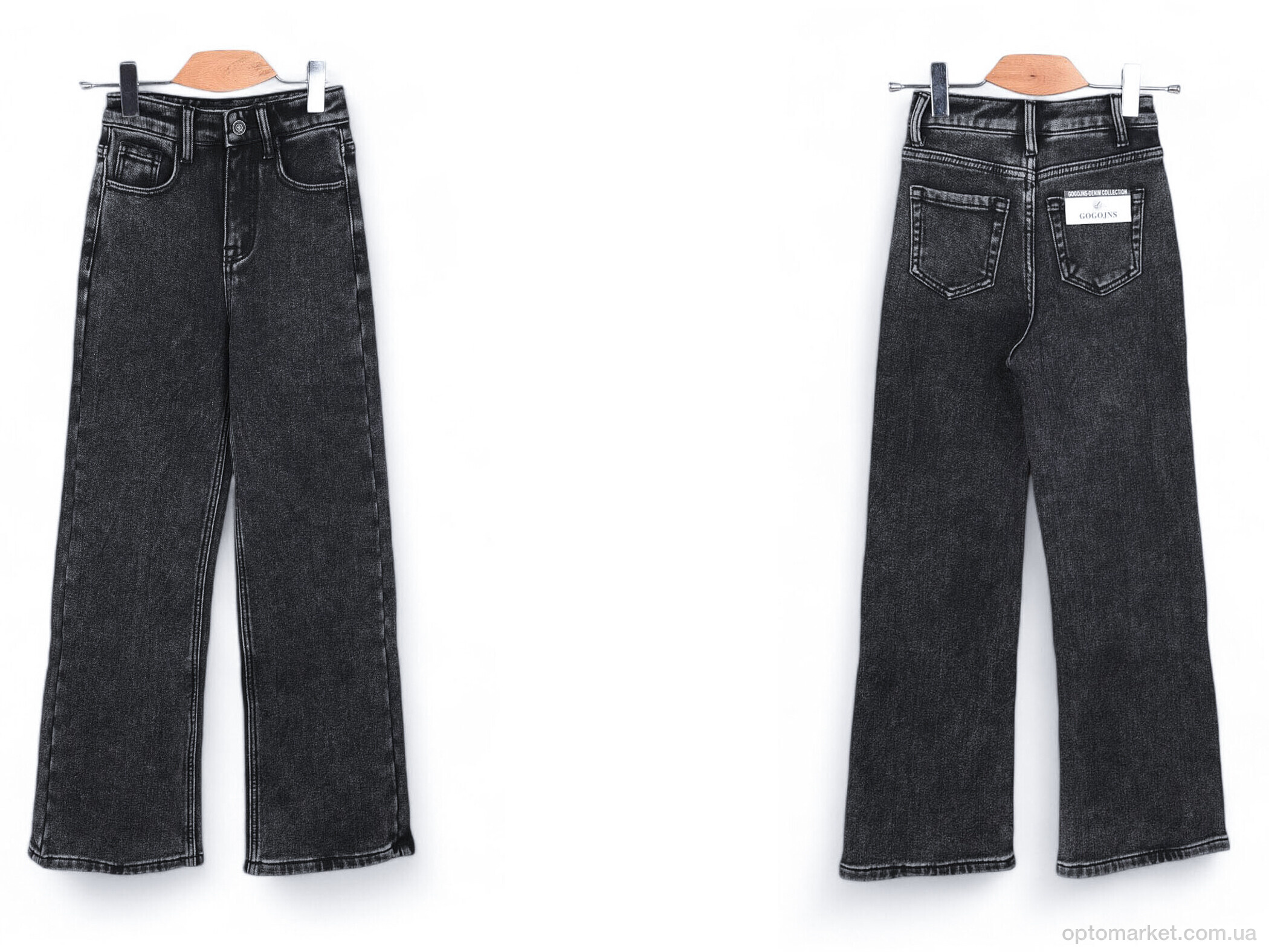 Купить Джинси дитячі TF239 фліс Gogojns сірий, фото 3