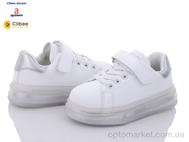 Купить Кросівки дитячі TG-01-2 white-silver Apawwa білий, фото 1