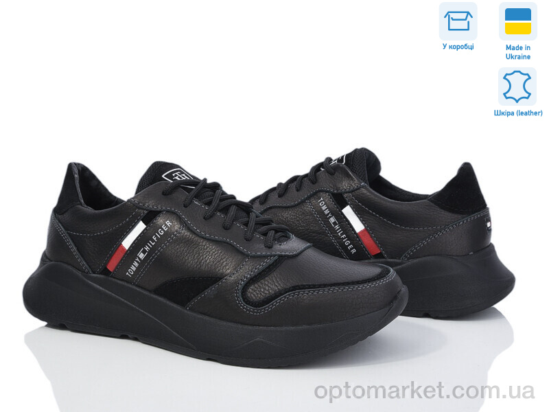 Купить Кросівки чоловічі TH1 T.mmy hilfiger чорний, фото 2