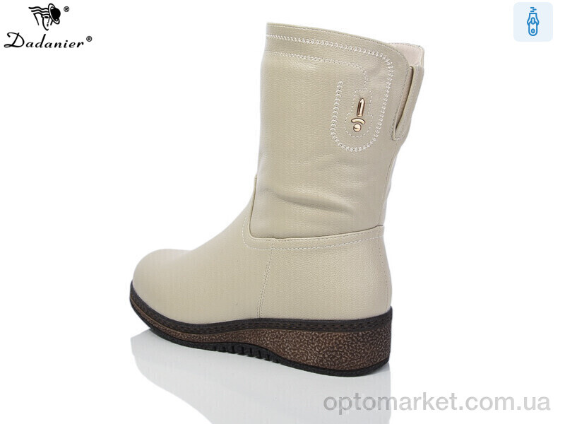 Купить Чоботи жіночі TK957-16 батал Dadanier бежевий, фото 2