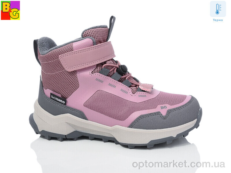 Купить Черевики дитячі TKT24-25 термо BG рожевий, фото 1