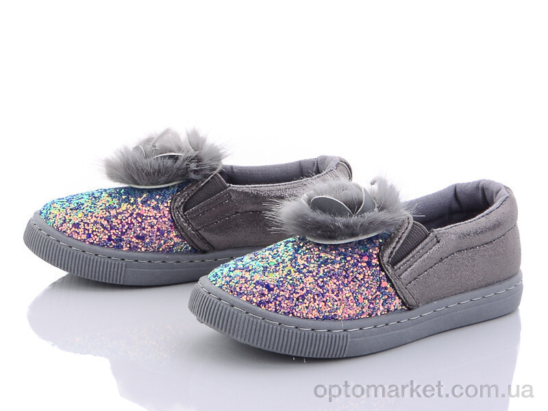 Купить Сліпони дитячі TL0137K-4 grey New tlsk сірий, фото 1