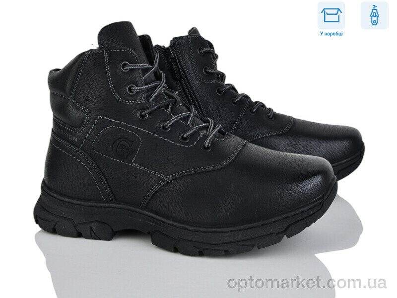 Купить Черевики дитячі TM01-1A Nasite чорний, фото 1