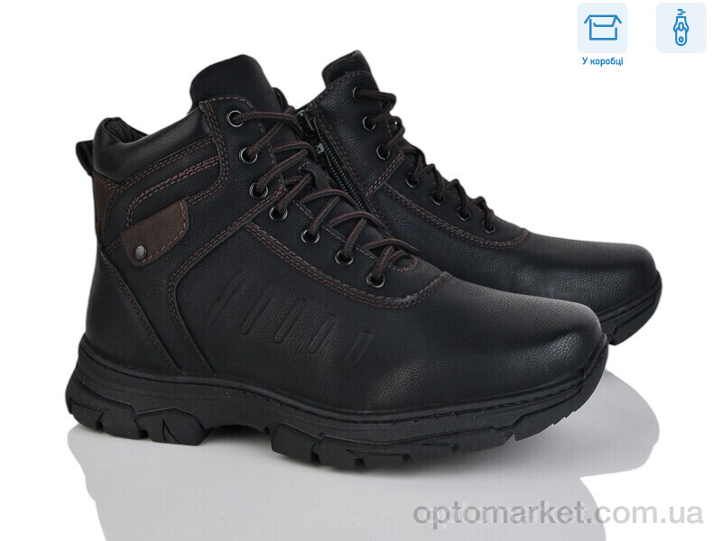 Купить Черевики дитячі TM01-6A Nasite чорний, фото 1