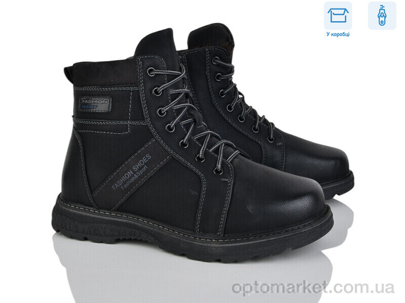 Купить Черевики дитячі TM03-7A Nasite чорний, фото 1