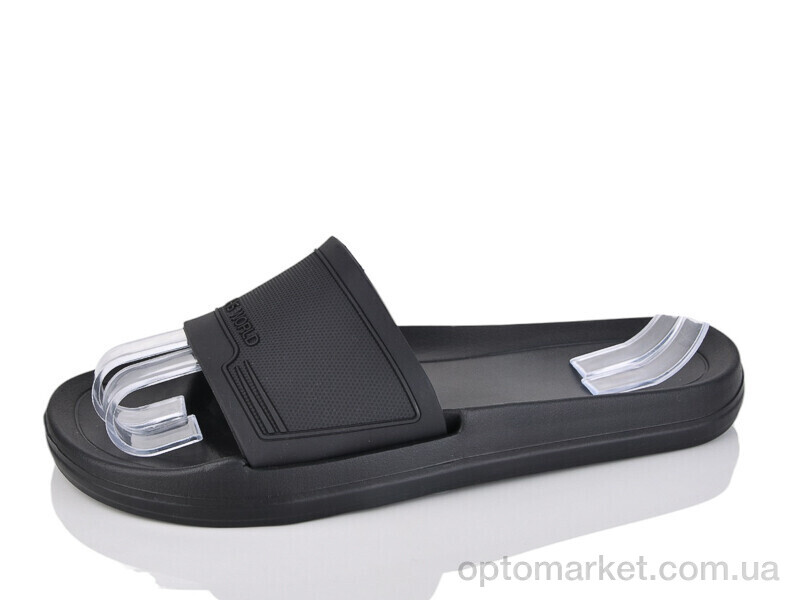 Купить Шльопанці чоловічі TML25963 Restime чорний, фото 1