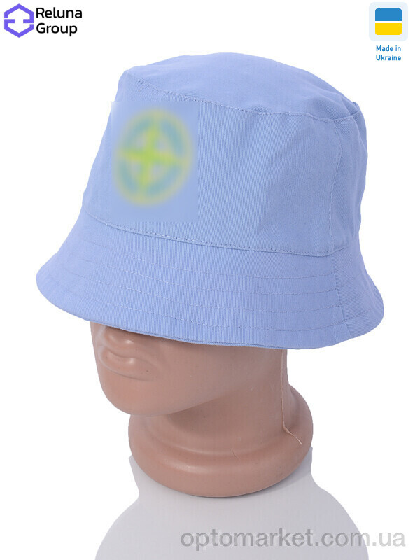 Купить Панама унісекс TN001-1 l.blue S.one Island блакитний, фото 1