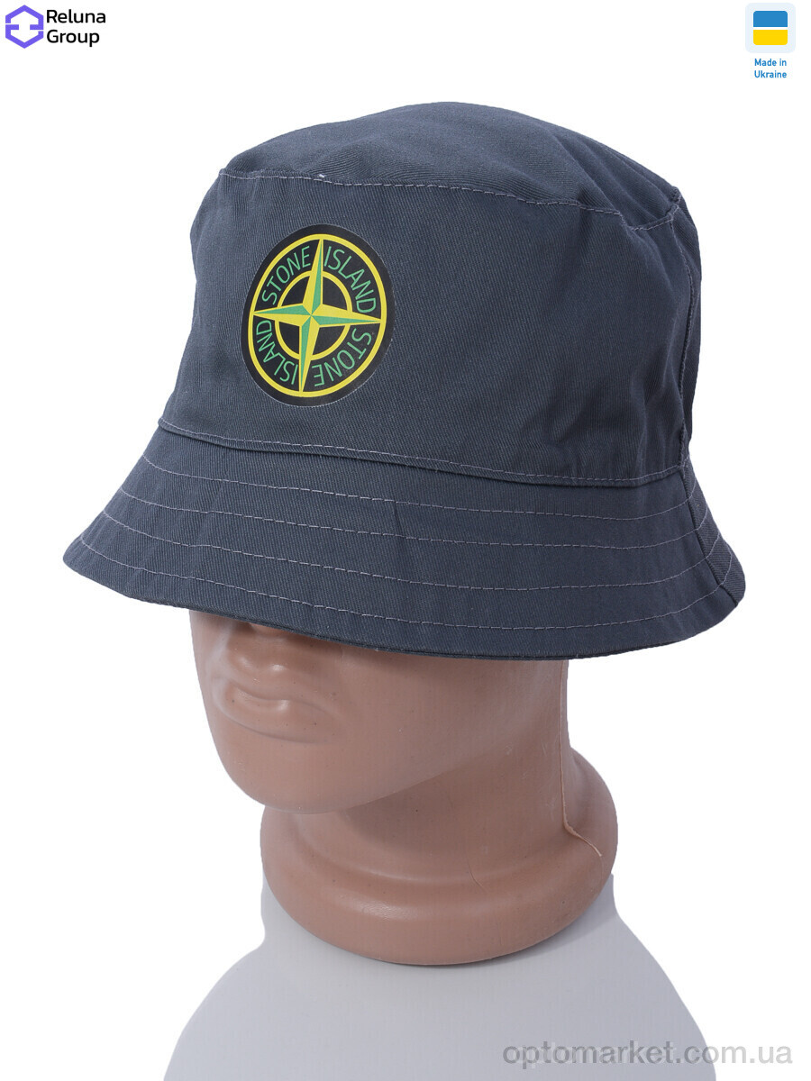 Купить Панама унісекс TN001-10 grey S.one Island сірий, фото 2