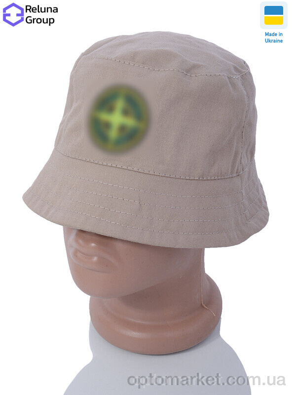 Купить Панама унісекс TN001-12 beige S.one Island бежевий, фото 1