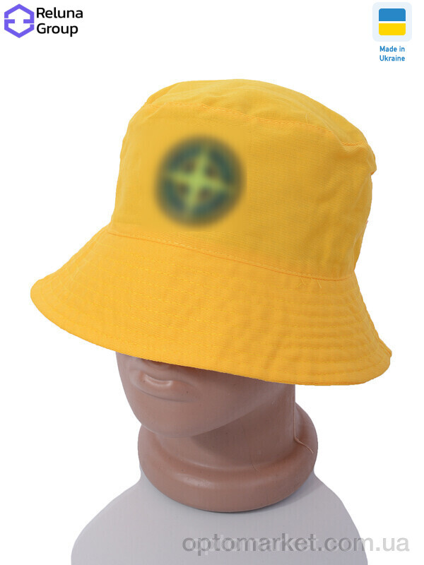 Купить Панама унісекс TN001-9 yellow S.one Island жовтий, фото 1