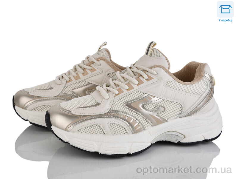Купить Кросівки жіночі TO130-3 Girnaive бежевий, фото 1