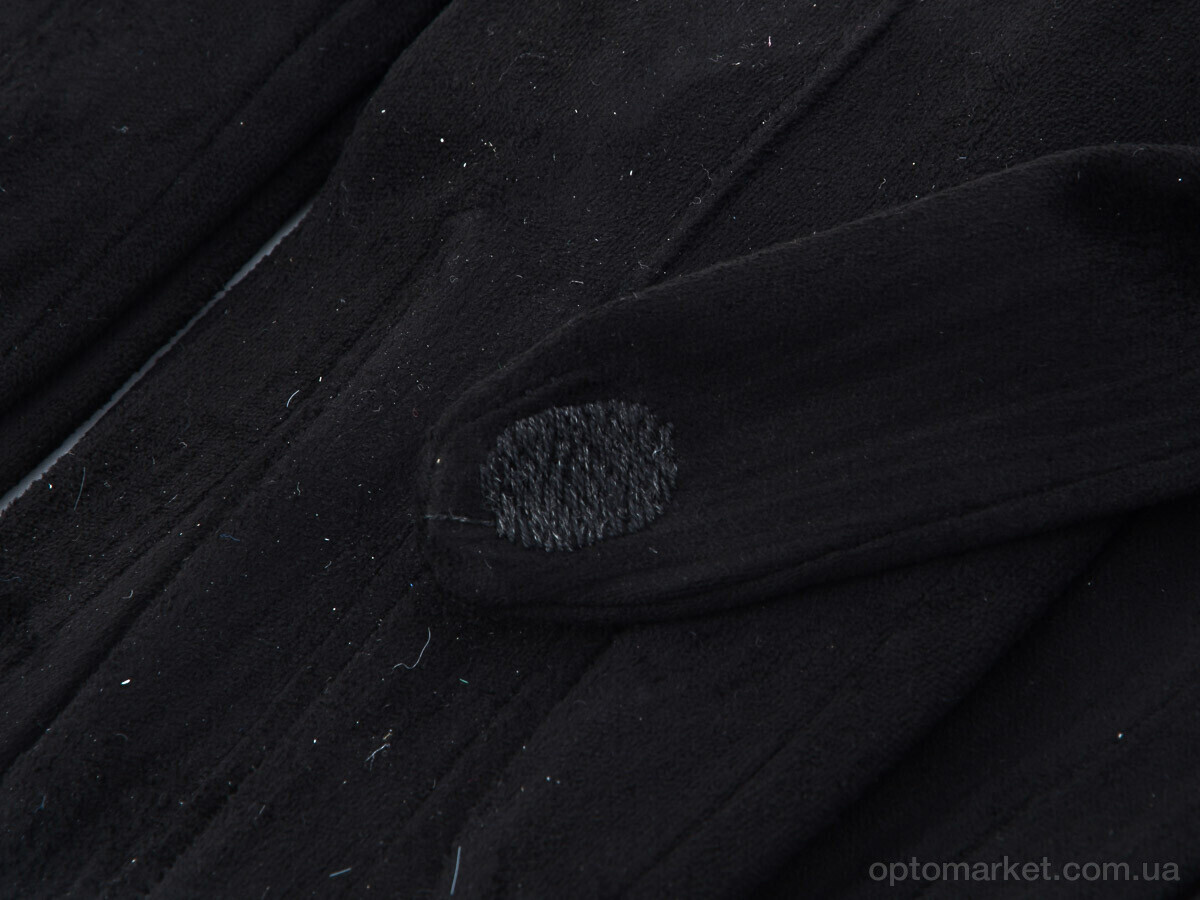 Купить Рукавички жіночі Тонкий замш N2 RuBi чорний, фото 2