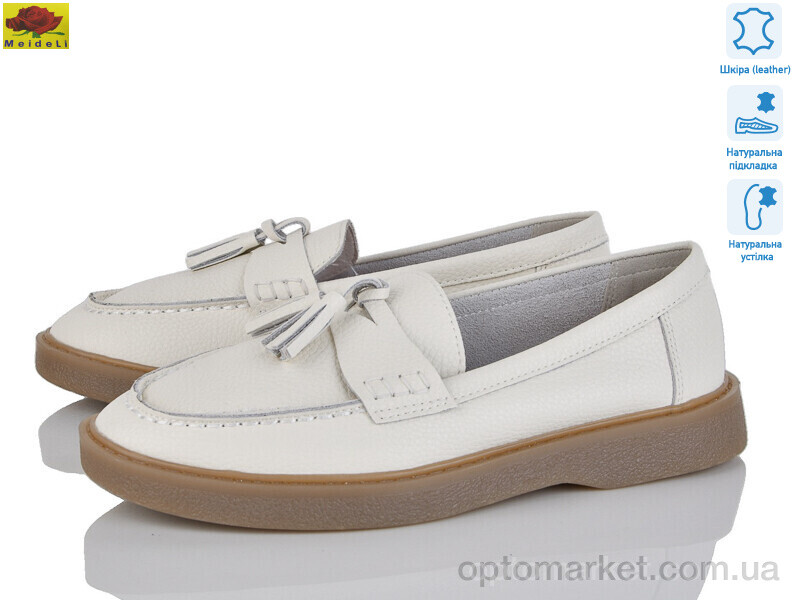 Купить Туфлі жіночі TP308-21 Mei De Li бежевий, фото 1