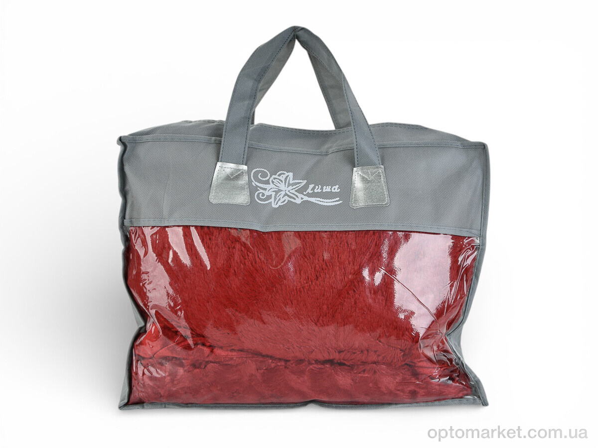 Купить Пледи унісекс Травка 220х240 red (08977) Obuvok червоний, фото 1