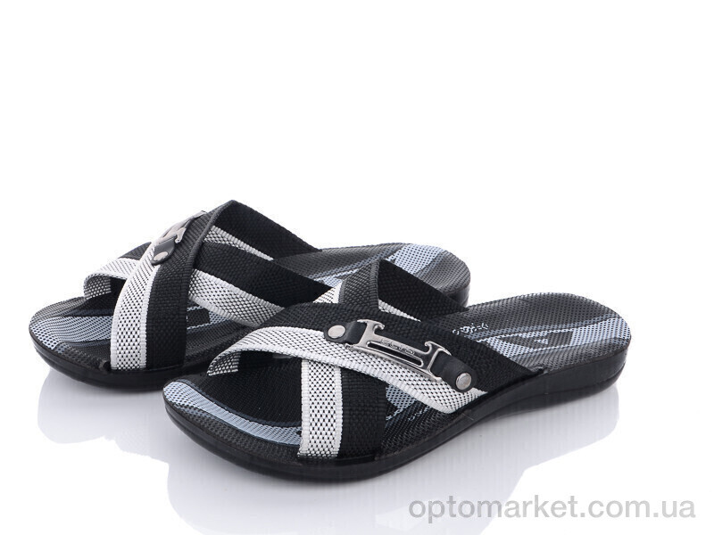 Купить Шльопанці чоловічі TRK 008 чорний Demur чорний, фото 1