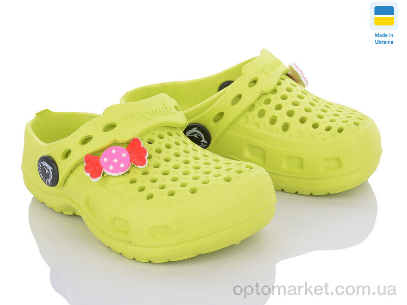 Купить Крокси дитячі ТС 02 крокси салатовий Tismel зелений, фото 1