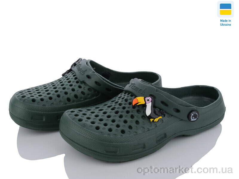 Купить Крокси дитячі ТС крокси хакі Tismel зелений, фото 1