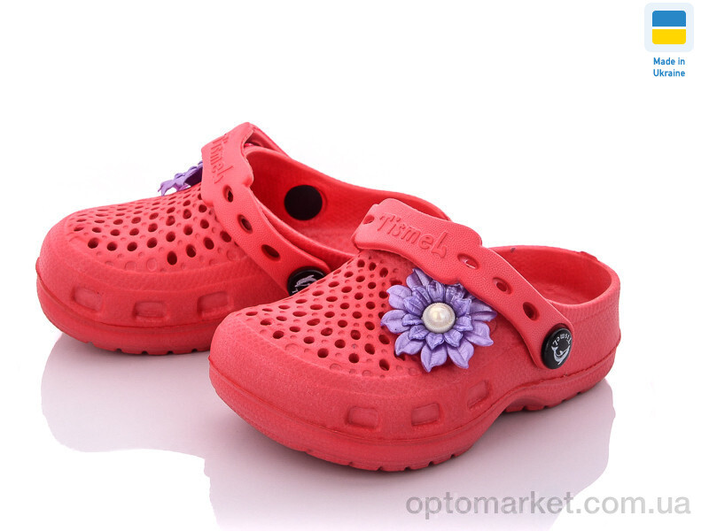 Купить Крокси дитячі ТС Укр крокс червоний Tismel червоний, фото 1