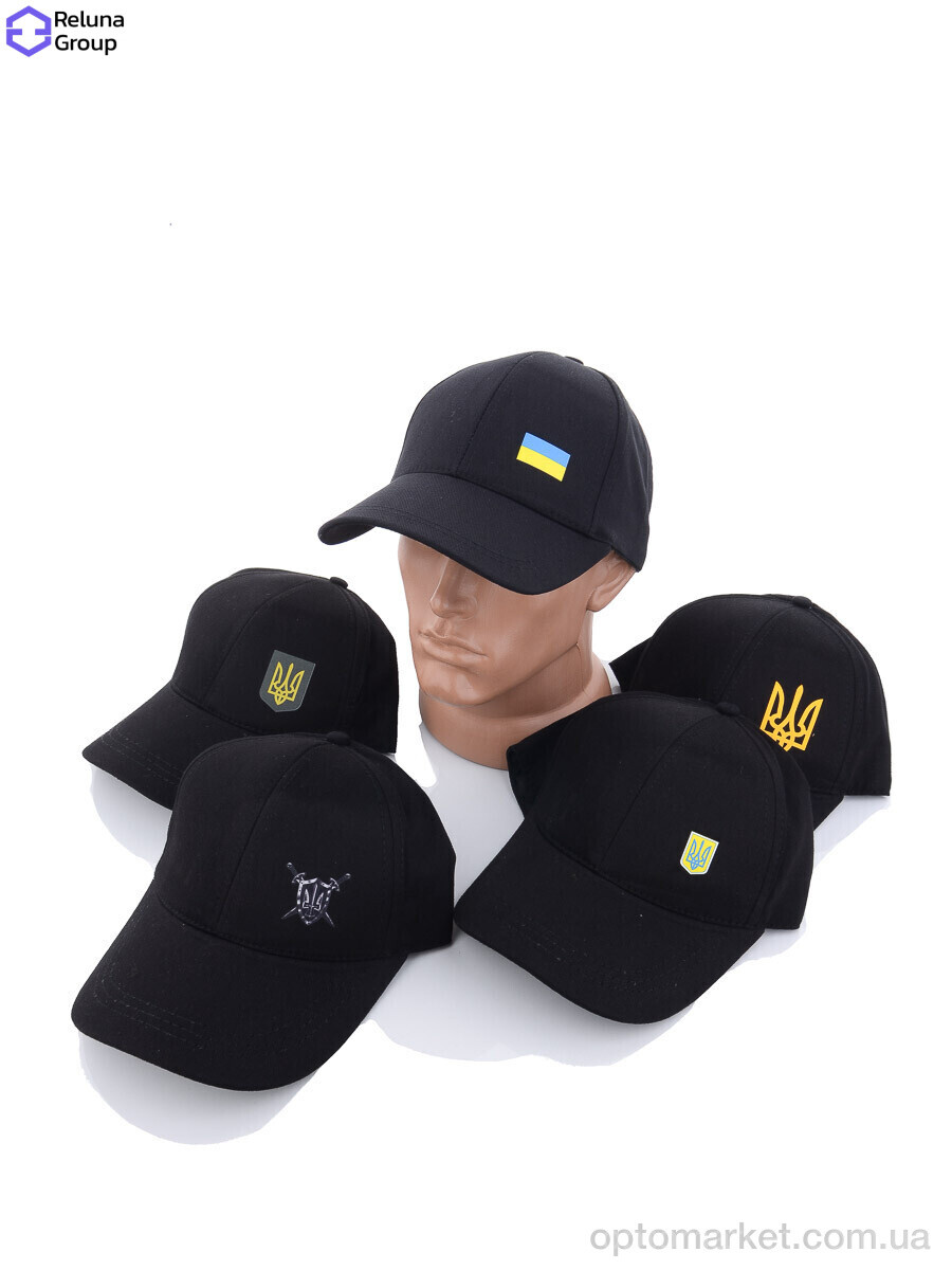 Купить Кепка чоловічі TS003 mix Reluna Group чорний, фото 1