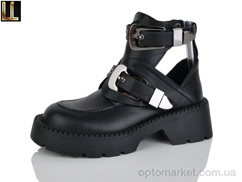 Купить Черевики жіночі TSD-L0051-1 Lilin чорний, фото 1