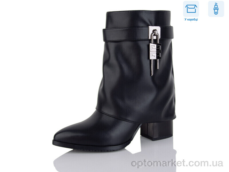 Купить Черевики жіночі TSD-L0063-1 Lilin чорний, фото 1