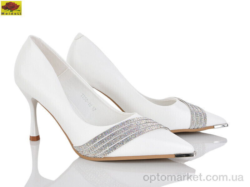 Купить Туфлі жіночі TT50-18 Mei De Li білий, фото 1