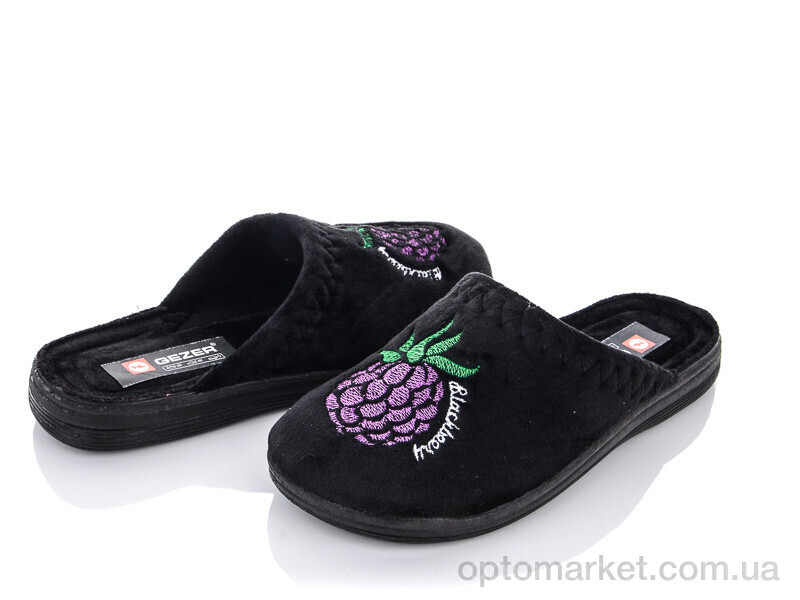 Купить Капці жіночі Турція 001-3 чорний Gezer чорний, фото 1
