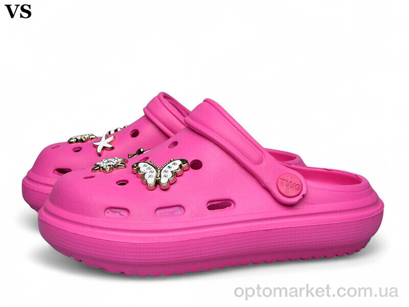 Купить Крокси дитячі Twingo 01-1 метелик рожевий Twingo рожевий, фото 1