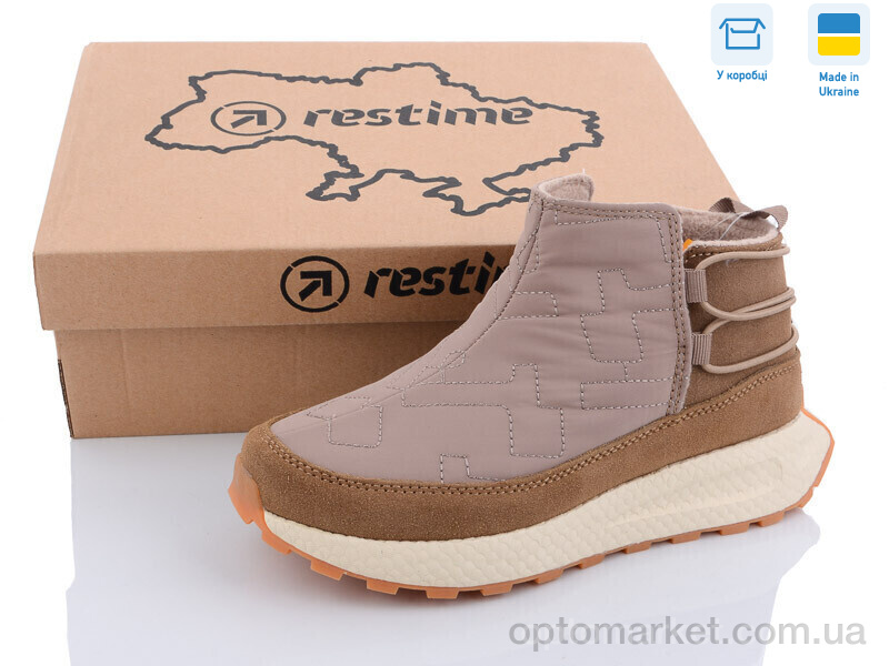 Купить Черевики жіночі TWZ23235 beige Restime бежевий, фото 1