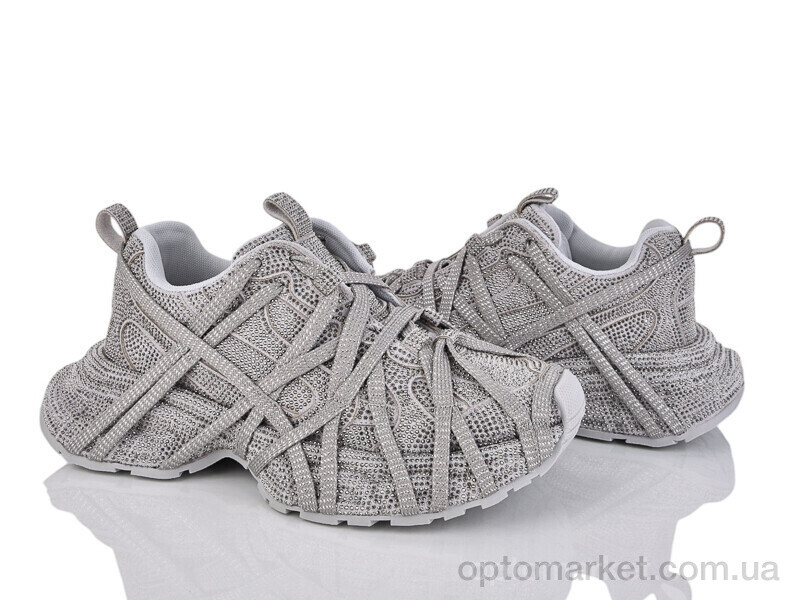 Купить Кросівки жіночі TZ62 Ecce сірий, фото 1