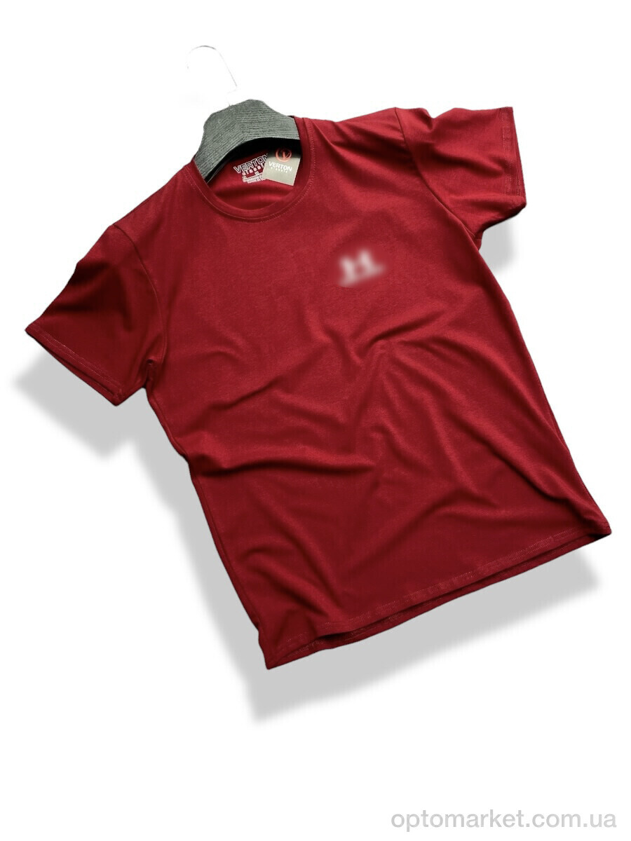 Купить Футболка чоловічі U11 U_A.mo.r бордовий, фото 1